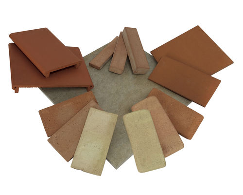 Carrelage en terracotta - IBL spa - FLOORS & WALL-CAPS - IBL spa - à relief / d'intérieur / de sol