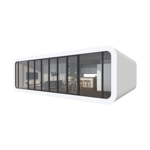 Micro-maison préfabriquée - WHITE - Coodo - modulaire / contemporaine / en bois
