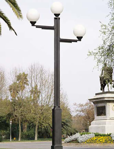 Lampadaire urbain - ESPAÑOLETO - Colomer - contemporain / en fonte / en zinc