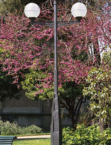 Lampadaire urbain - CASTILLO - Colomer - contemporain / en fonte / en zinc