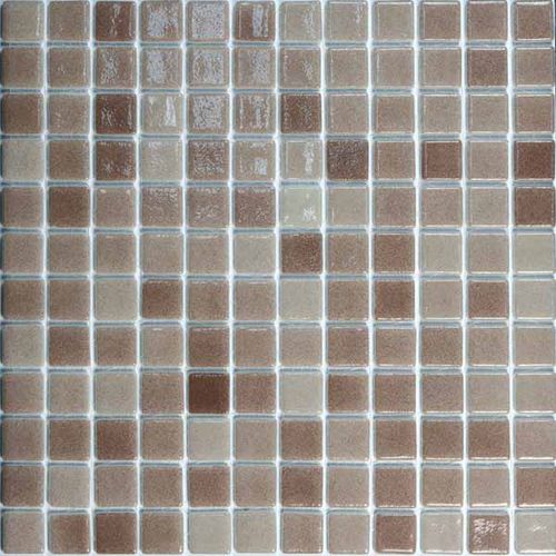 Mosaïque en verre - BR-5002-A TOSTADO  - Mosavit - de piscine / de sol / à motif