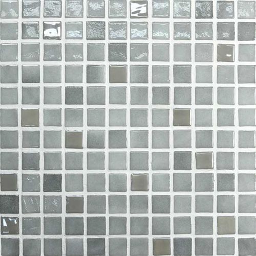 Mosaïque en verre - MIX INOX - Mosavit - de piscine / de sol / à motif