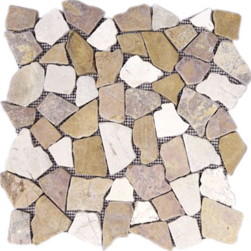 Mosaïque en pierre naturelle - NOA CORAL - Mosavit - mate / d'intérieur / d'extérieur