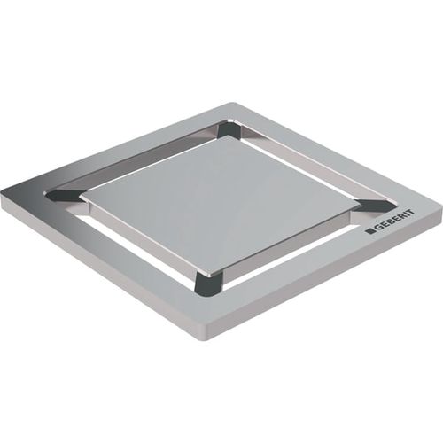 Grille de siphon pour douche - 154.312.00.1 - GEBERIT - en acier inox