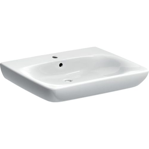 Vasque suspendue - 501.461.00.7 - GEBERIT - en céramique / rectangulaire / 1 trou