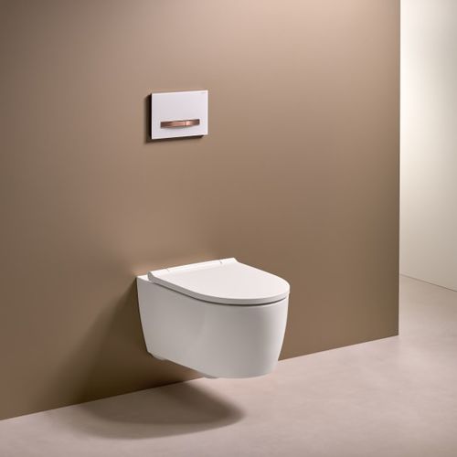 WC suspendu - 500.201.01.1 - GEBERIT - en céramique / professionnel / allongé