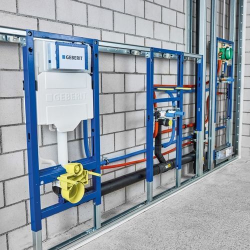 Batî-support pour toilettes suspendues - GEBERIT DUOFIX - GEBERIT - avec réservoir de chasse d'eau / pour vasque murale / pour bidet suspendu