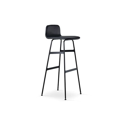 Chaise de bar contemporaine - COPILOT - DK3 - d'intérieur / en tissu / en cuir