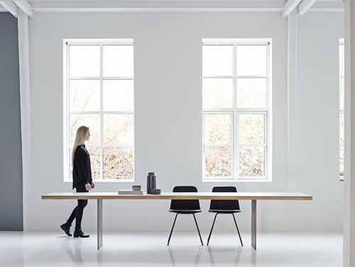 Table contemporaine - TREE - DK3 - en chêne / en noyer / en MDF
