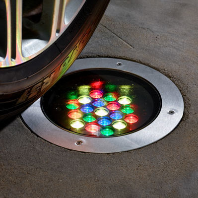 Spot au sol - BURSTSCAPE - COLOR KINETICS - LED RGBW / rond / IP65