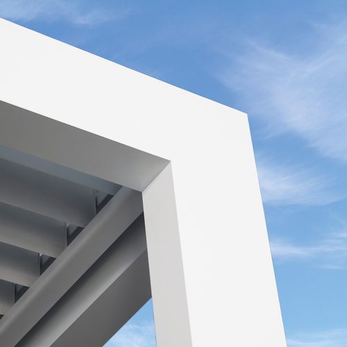 Structure métallique pour pergola - STRUTTURE  - STUDIO 66 - Outdoor Creations - préfabriqué / en aluminium / en acier