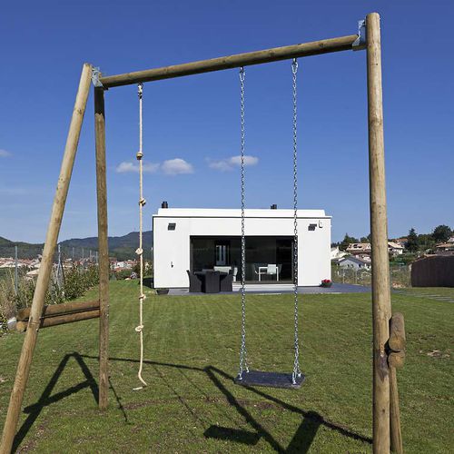 Maison préfabriquée - HDS : LR - HORMIPRESA - écologique / contemporaine / de plain-pied
