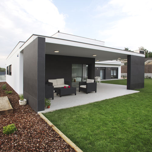 Maison préfabriquée - HDS : GIR - HORMIPRESA - écologique / contemporaine / à 2 étages