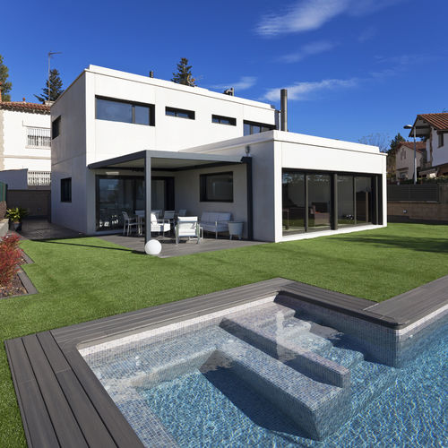 Maison préfabriquée - MODULOR : M1 - HORMIPRESA - écologique / modulaire / contemporaine