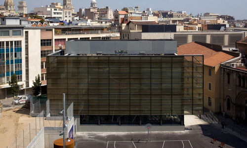 Bâtiment préfabriqué - BLANQUERNA - HORMIPRESA - en béton / pour bibliothèque / contemporain