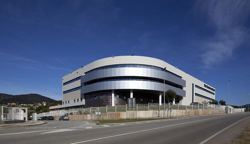 Bâtiment préfabriqué - MUTUA TERRASSA PARC LOGISTIC - HORMIPRESA - en béton / à usage industriel / contemporain