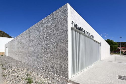 Bâtiment préfabriqué - TANATORI ST VICENS - HORMIPRESA - en béton / professionnel / contemporain