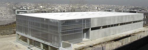 Bâtiment préfabriqué - ESTRELLA - HORMIPRESA - en béton / pour installation sportive / contemporain