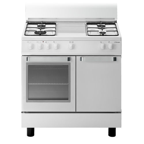 Cuisinière à gaz - D833WS - Tecno SpA - électrique / 4 foyers / 1 four