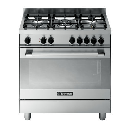 Cuisinière électrique - PT899XS - Tecno SpA - 5 foyers / 1 four / classe A
