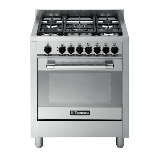 Cuisinière à gaz - PT767XS - Tecno SpA - électrique / 5 foyers / 1 four