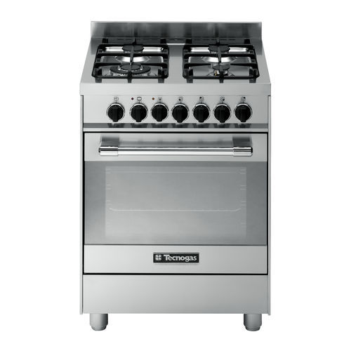 Cuisinière à gaz - PT667XS - Tecno SpA - électrique / 4 foyers / 1 four