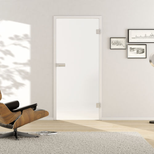 Porte d'intérieur - FROSTED 819 - Griffwerk GmbH - en verre / battante / contemporaine