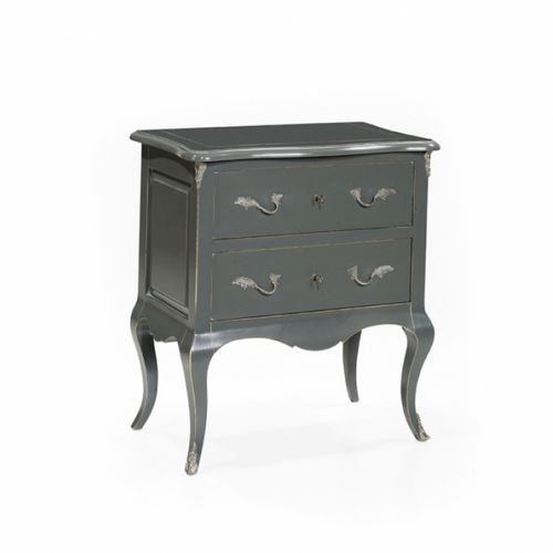 Table de chevet de style français - FLEUR  - Oficina Inglesa - en chêne / en cerisier / en acajou
