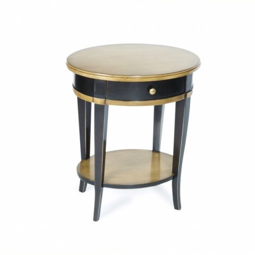 Table de chevet classique - SEIDEL - Oficina Inglesa - en chêne / en acajou / en cuir