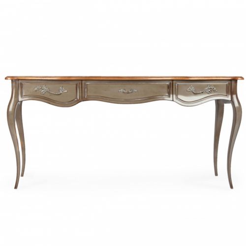 Console de style français - TOLOUN  - Oficina Inglesa - en chêne / en cerisier / en acajou