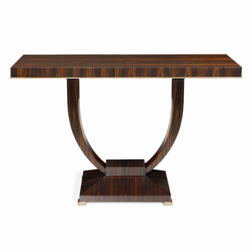 Console Art Déco - RUHLMANN - Oficina Inglesa - en chêne / en cerisier / en acajou