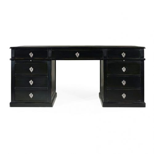 Bureau sur pied - WALTER - Oficina Inglesa - classique / en chêne / en cerisier