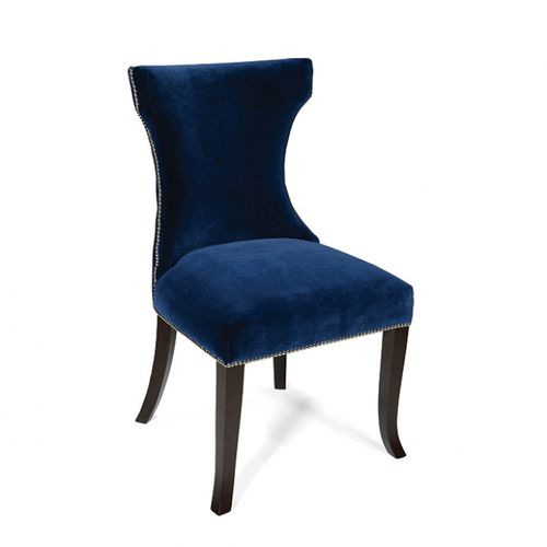 Chaise de salle à manger contemporaine - ARDEN - Oficina Inglesa - d'intérieur / en tissu / en cuir