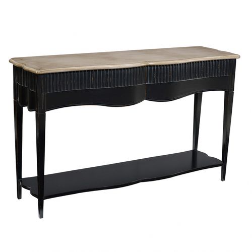 Console de style français - AVIGNON  - Oficina Inglesa - en chêne / en cerisier / en acajou