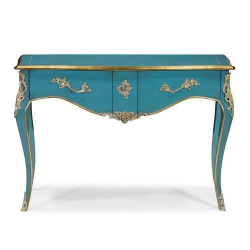Console de style français - ST MORITZ  - Oficina Inglesa - en chêne / en cerisier / en acajou
