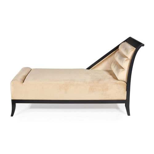 Méridienne classique - HALLS - Oficina Inglesa - en tissu / en cuir / en bois