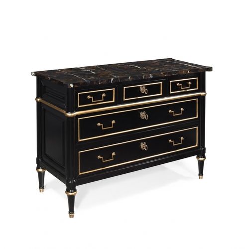 Commode de style Louis XVI - COLMAR - Oficina Inglesa - en chêne / en cerisier / en acajou
