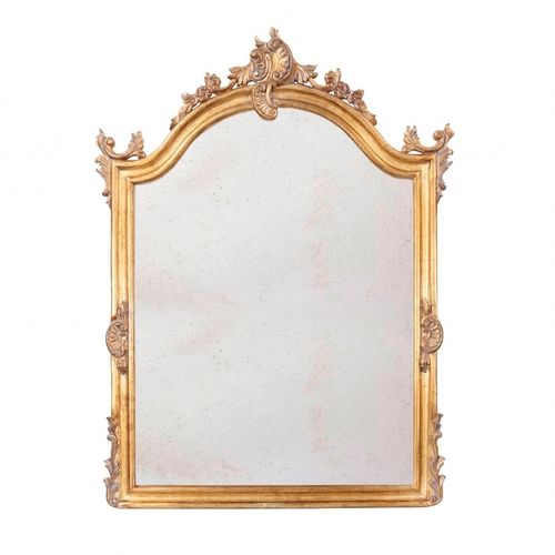 Miroir mural - CHEVERNY - Oficina Inglesa - de style / en chêne / en acajou