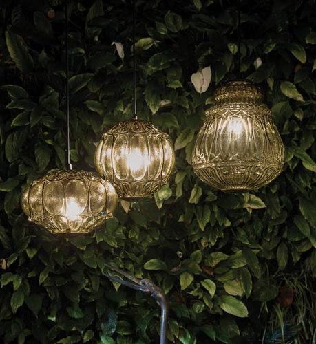 Suspension - GINGER - KARMAN - en verre / classique / d'extérieur