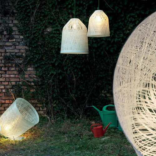 Suspension - BLACK OUT  - KARMAN - en métal / en fibre de verre / contemporaine