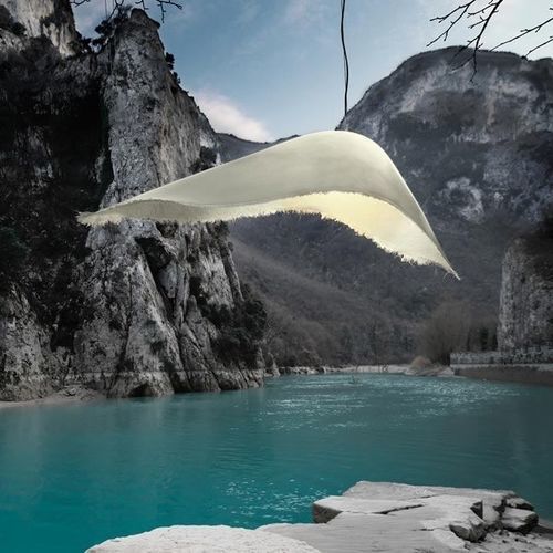 Suspension - MOBY DICK - KARMAN - en fibre de verre / contemporaine / d'extérieur