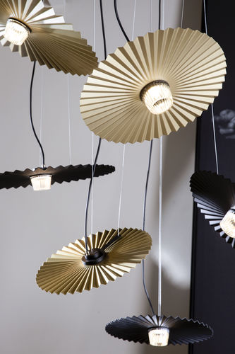 Suspension - GONZAGA - KARMAN - en aluminium / en verre soufflé / contemporaine
