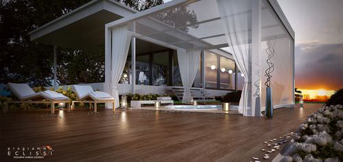 Pergola autoportée - PASHÀ - DIRELLO S.R.L - en aluminium / bioclimatique