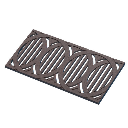 Grille de drainage en fonte - DEL SOL - IRONSMITH - pour espace public