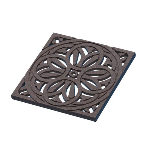 Grille de drainage en fonte - DEL SOL 9055DR-12 - IRONSMITH - pour espace public