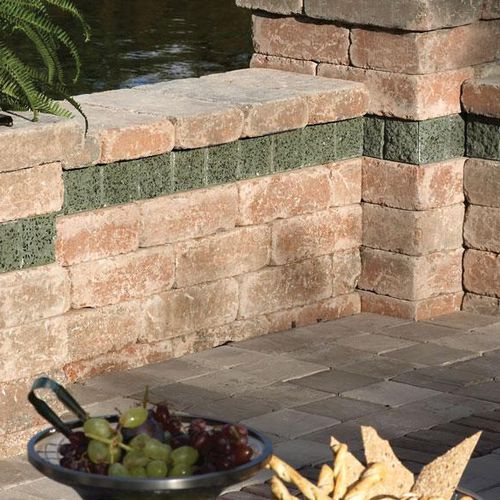 Bloc de béton plein - BRUSSELS DIMENSIONAL STONE® - UNILOCK - pour clôture de jardin / pour mur de soutènement / pour pilier