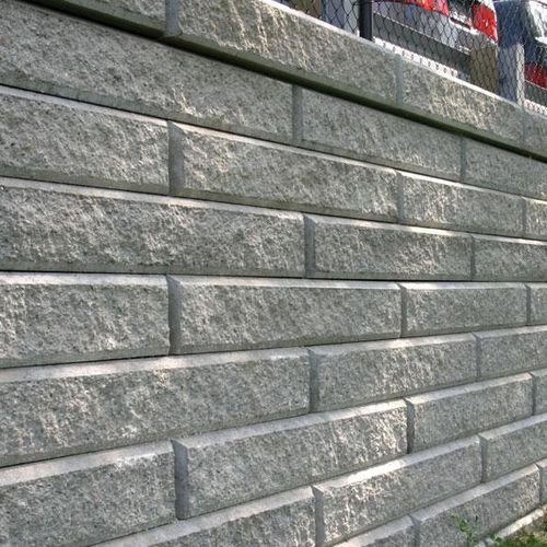 Mur en béton armé - SIENASTONE® - UNILOCK - préfabriqué / de fondation
