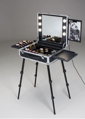 Coiffeuse contemporaine - VPET-10 COMPACT - CANTONI - en plastique / pour salon de coiffure / rétroéclairée