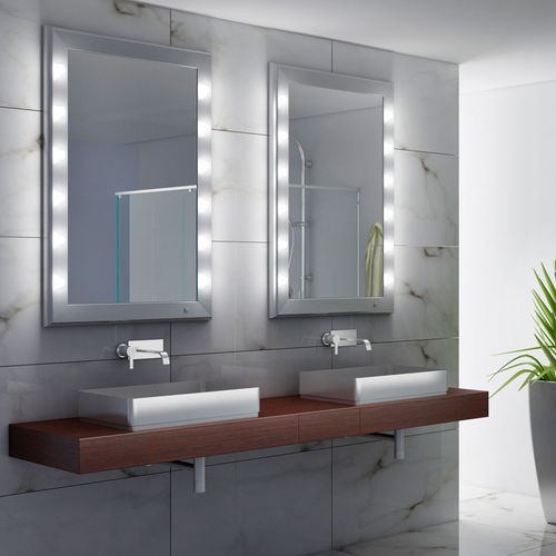 Miroir de salle de bain mural - SP 301 CR - CANTONI - suspendu / professionnel / contemporain