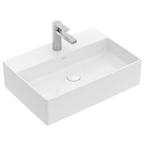Vasque à poser - MEMENTO 2.0 : 4A0750 - Villeroy & Boch - en céramique / rectangulaire / contemporaine